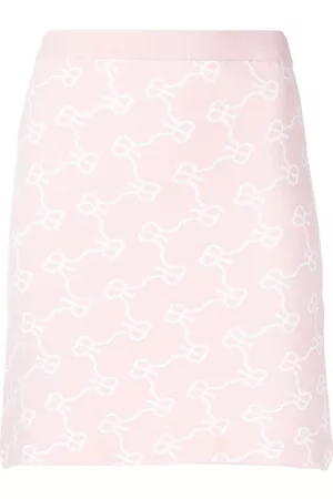 Rokh Monogram mini skirt