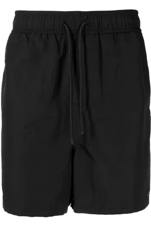 STAMPD Logo-print track shorts