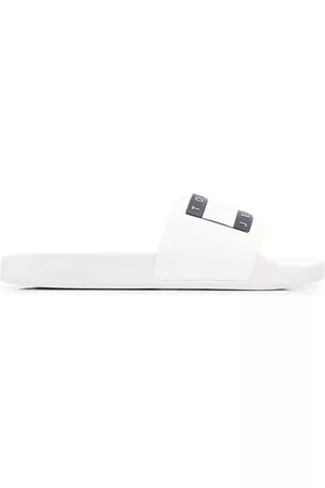 Tommy Hilfiger Men Flip Flops - Logo-print slides