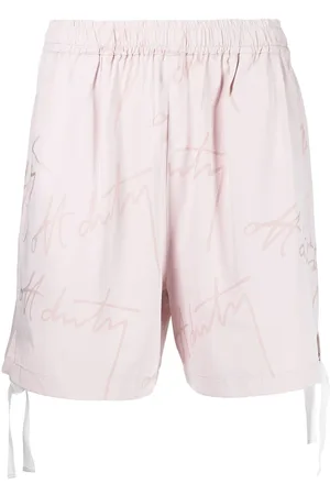 Off-Duty Role side-tie shorts