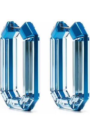 Swarovski Lucent hoop earrings