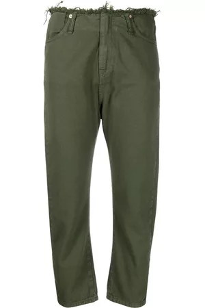 SEMICOUTURE Cropped straight-leg jeans