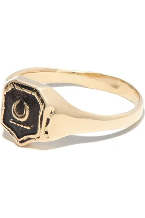 Pyrrha 14kt yellow New Beginnings signet ring