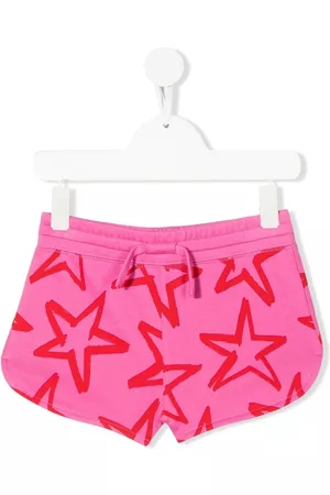 Stella McCartney Star-print organic cotton shorts