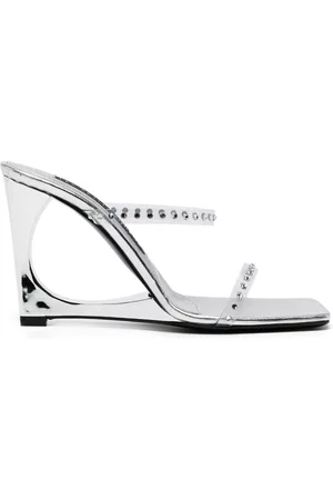 Les Petits Joueurs Lucas 110mm crystal-embellished sandals