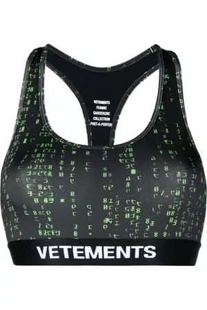 Vetements Logo-underband cropped vest