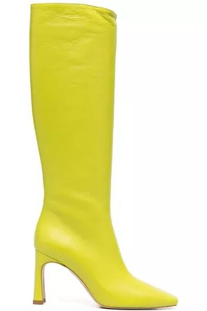 Liu Jo X Leonie Hanne square-toe leather boots