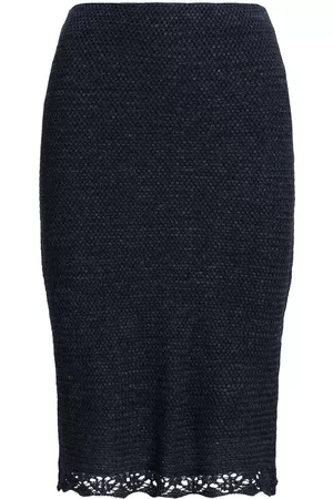 Ralph Lauren Ruffle-trim pencil skirt