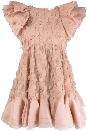 ZIMMERMANN Dancer frill-trim mini dress