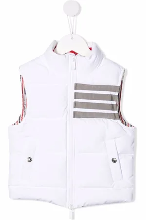 Thom Browne Stripe-print down gilet