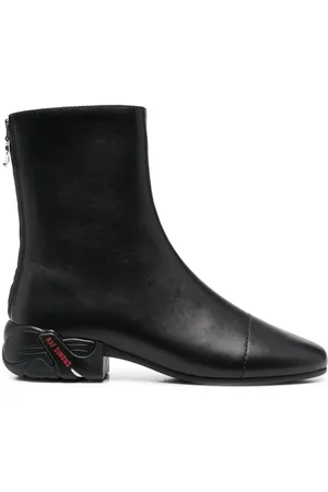 RAF SIMONS Solaris zip-up ankle boots
