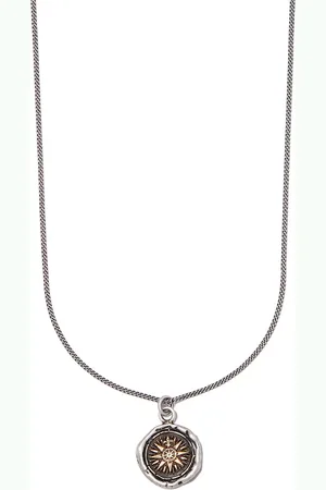 Pyrrha 14kt yellow gold and Direction necklace