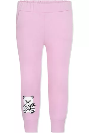 Simonetta Teddy bear-print cotton leggings