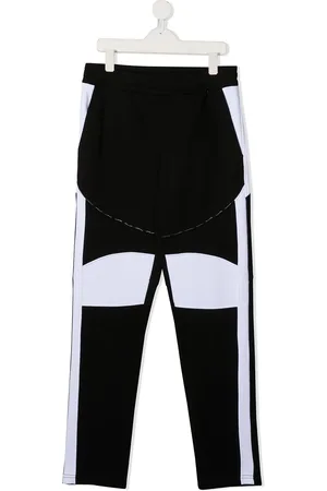 Balmain TEEN colour-block track trousers