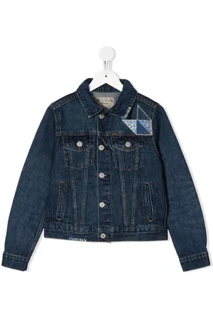 Ralph Lauren Patchwork-embellished denim jacket