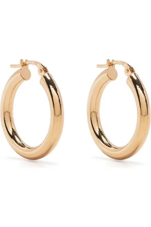 Ursa Medium 9kt yellow Chubbie hoop earrings