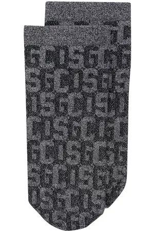 Wolford X GCDS monogram-pattern socks