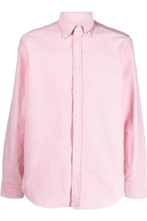 Baracuta Buttoned-collar long-sleeve shirt