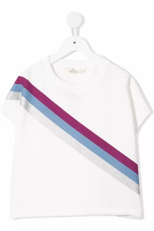 Le pandorine Striped organic cotton T-shirt