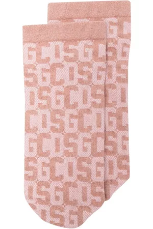 Wolford X GCDS monogram-pattern socks