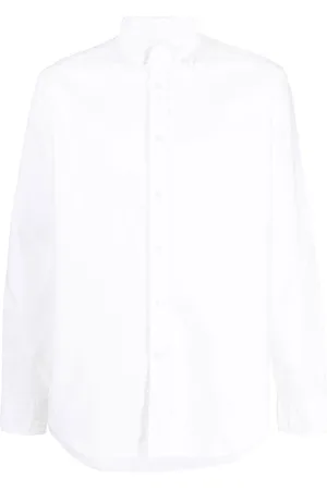 Baracuta Buttoned-collar long-sleeve shirt