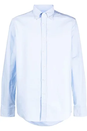 Baracuta Buttoned-collar long-sleeve shirt