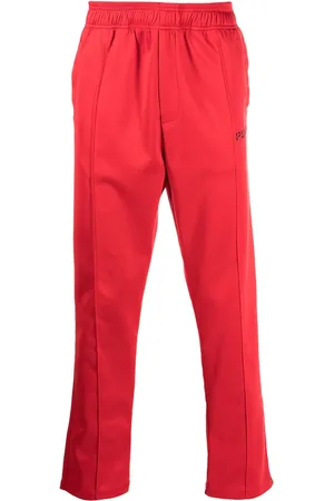 Purple Brand Logo-print track pants