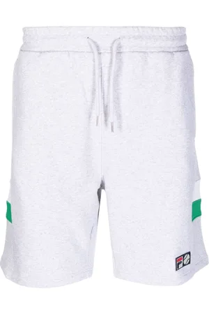 Fila Men Shorts - Patch-detail cotton shorts