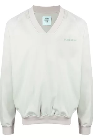 Opening Ceremony Logo-embroidered V-neck sweatshirt