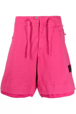 Stone Island Speckled-cotton bermuda shorts