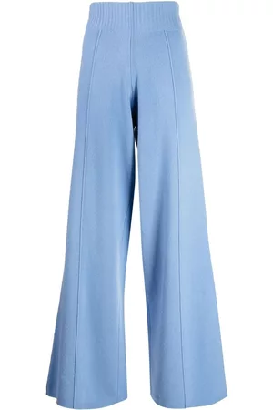 PRINGLE OF SCOTLAND High-waisted knitted trousers