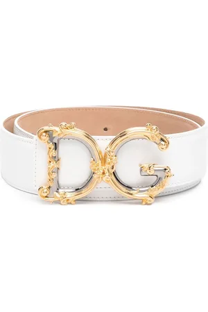 Dolce & Gabbana Baroque DG logo belt