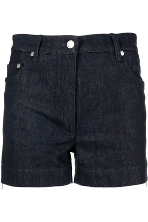 Peter Do High-waisted denim shorts