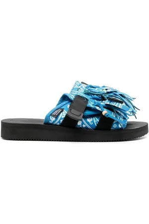 Alanui Fringe-detail open-toe sandals