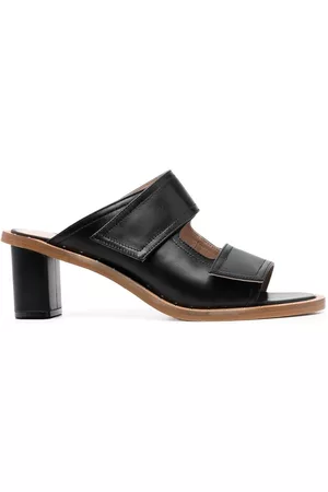 Scarosso Leather cut-out mules