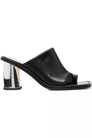 Scarosso Gwen 85mm leather mules