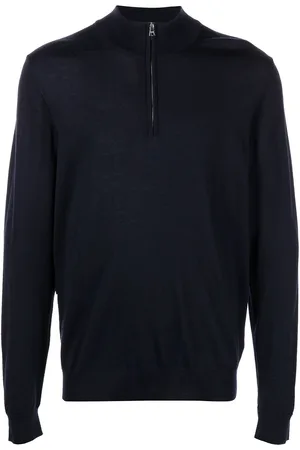 Orlebar Brown Half-zip merino sweater