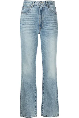 SLVRLAKE High-rise straight-leg jeans