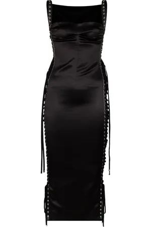 Dolce & Gabbana Lace-detail sleeveless midi dress