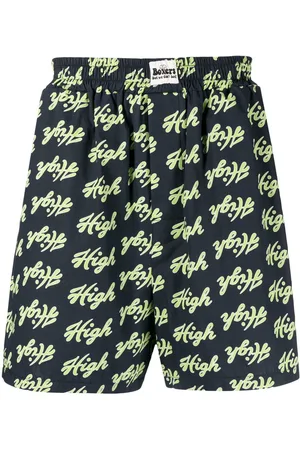 Natasha Zinko Slogan-print cotton shorts