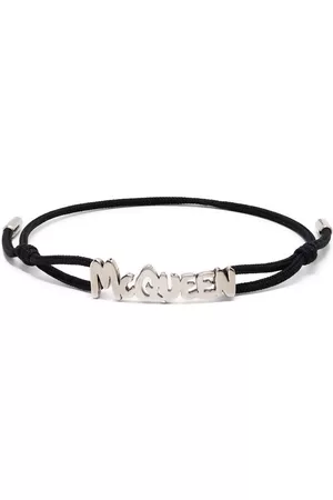 Alexander McQueen Logo-plaque bracelet