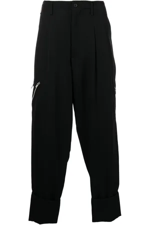 YOHJI YAMAMOTO Zip-detail tailored trousers