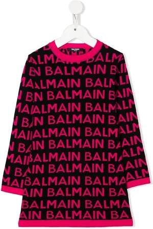 Balmain Logo-print jumper dress