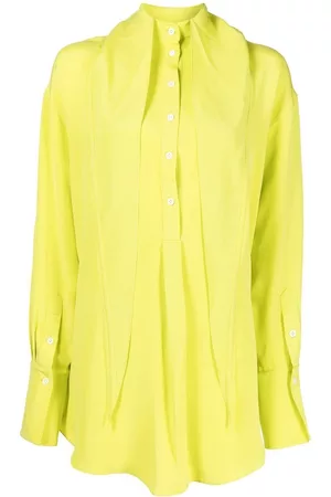 Peter Do Scarf-detail neckline shirt