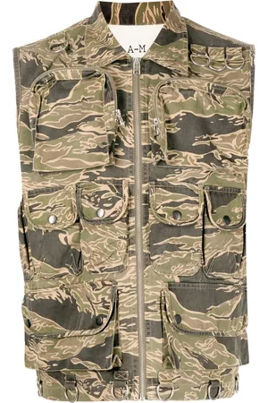 Maharishi Camouflage-print cargo vest