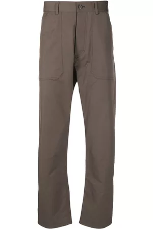 Nanushka High-rise straight-leg trousers