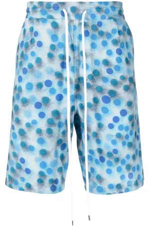 Destin bandana-print Bermuda Shorts - Blue