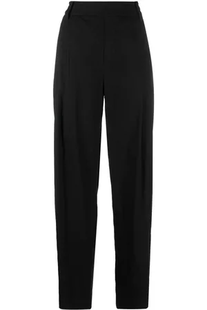 Vince Pleat-front straight leg trousers