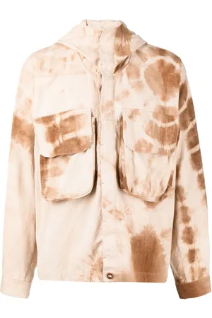 Story Forager tie-dye hooded jacket