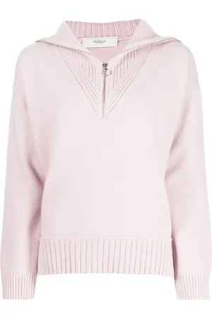 PRINGLE OF SCOTLAND Half-zip knitted jumper